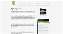 Desktop Screenshot of openkeychain.org