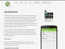 Tablet Screenshot of openkeychain.org